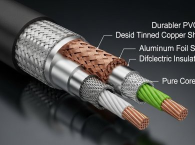 Cấu Tạo Cáp Tín Hiệu: Chi Tiết Từng Lớp & Chức Năng Chống Nhiễu