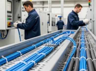 Thi Công Cáp Tín Hiệu Nhà Xưởng: 5 Lưu Ý Chống Nhiễu Quan Trọng