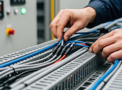 Lưu ý khi lắp đặt cáp điều khiển không chống nhiễu để tránh nhiễu tín hiệu và đảm bảo truyền dẫn ổn định