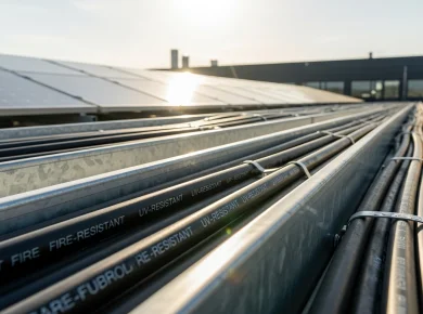 Ứng dụng thực tế của cáp điều khiển chống cháy và chống tia UV trong công trình ngoài trời – Giải pháp bền bỉ, an toàn cho hệ thống điện