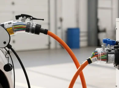 Cáp Sạc V2L (Vehicle-to-Load): Hướng Dẫn Chi Tiết Cấu Tạo & Cách Biến Xe Điện Thành Trạm Phát Điện Di Động