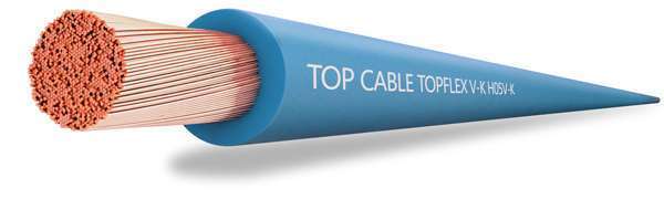 Topflex H05V-K y H07V-K, cables flexibles extradeslizantes