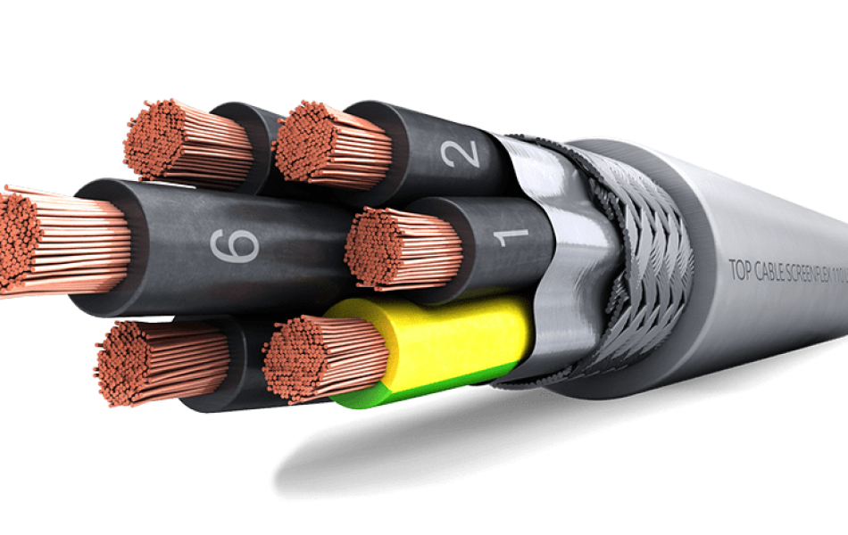 TOP CABLE - SCREENFLEX® 110 LiYCY VC4V-K 300/500V ( 0.6/1KV ) 