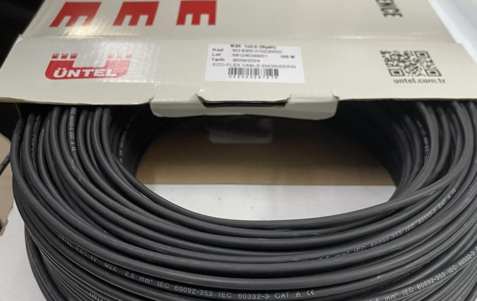 UNTEL- M2X 0.6/1KV DNV MARINE CERTIFICATE
