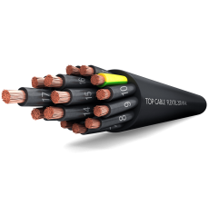 TOP CABLE-FLEXTEL® 200 VV-K BLACK 0.6/1KV 