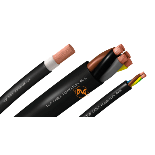 TOP CABLE- POWERLFEX RV-K AD7 SUBMERSIBLE PUMPS 0.6/1KV 
