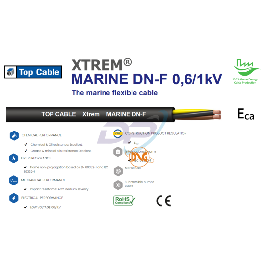 TOP CABLE- 0.6/1KV XTREM DN-F
