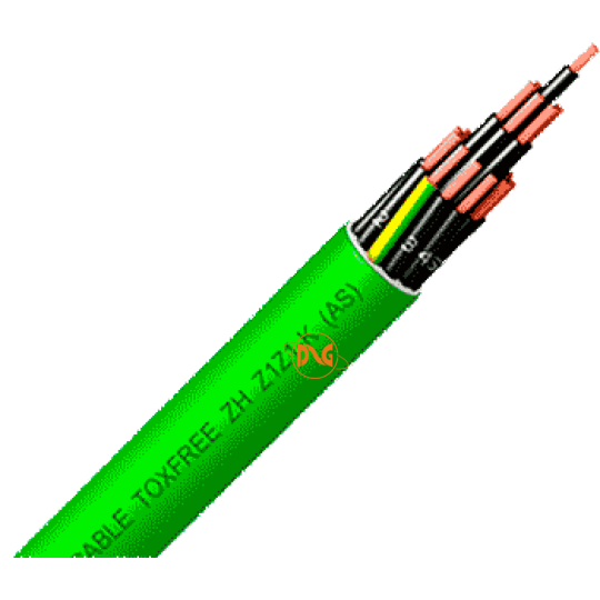 TOP CABLE-TOXFREE® ZH Z1Z1-K (AS) GREEN 0.6/1KV 
